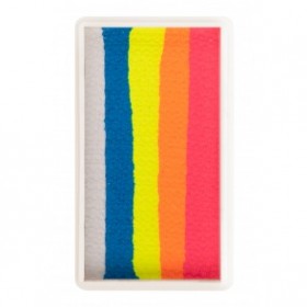 Splitcake Block 49958 neon pink/oranje/geel/blauw/zilver 28 gr. 34
